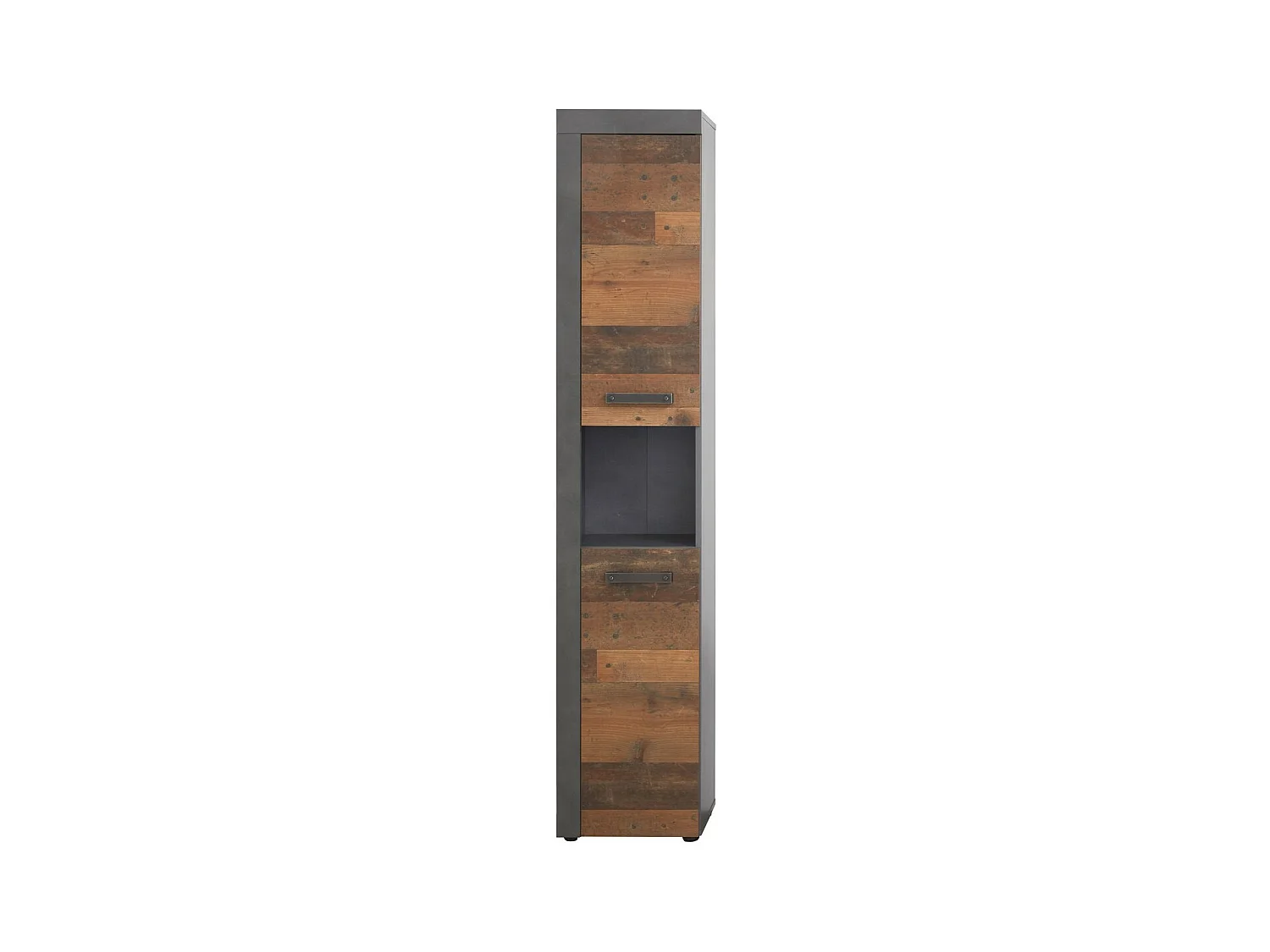 Meuble de Salle de Bain sur Pied Indy, Marron, 36x184x31 cm, EPIKASA