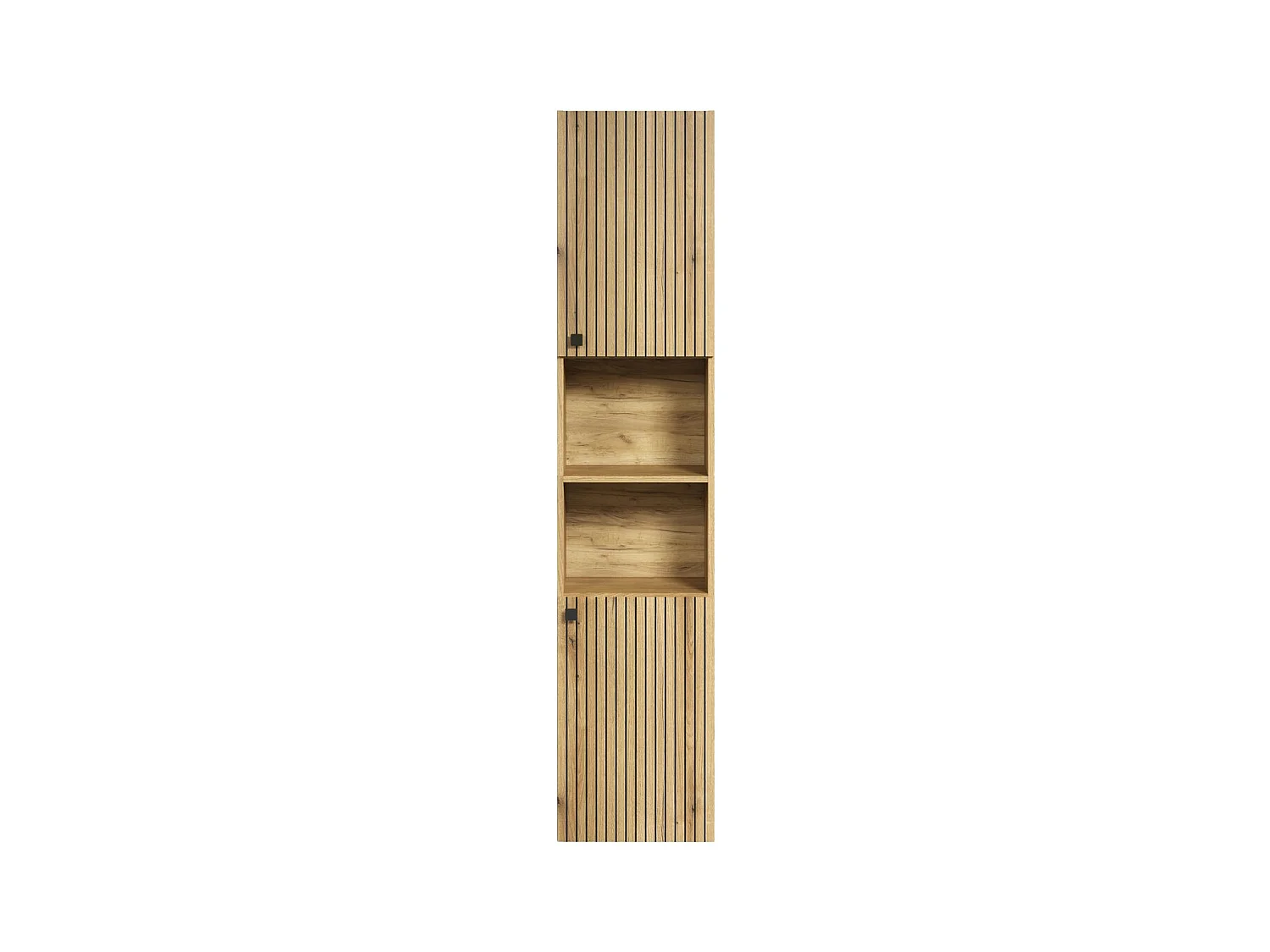 Meuble de Salle de Bain sur Pied Pure, Marron, 40x186x31 cm, EPIKASA