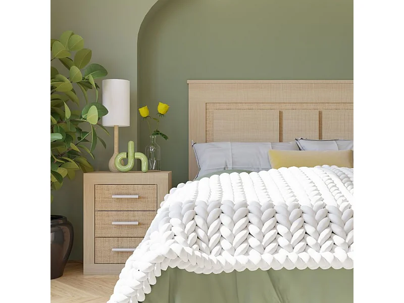 Mesita de noche Kira Tofe - Textil