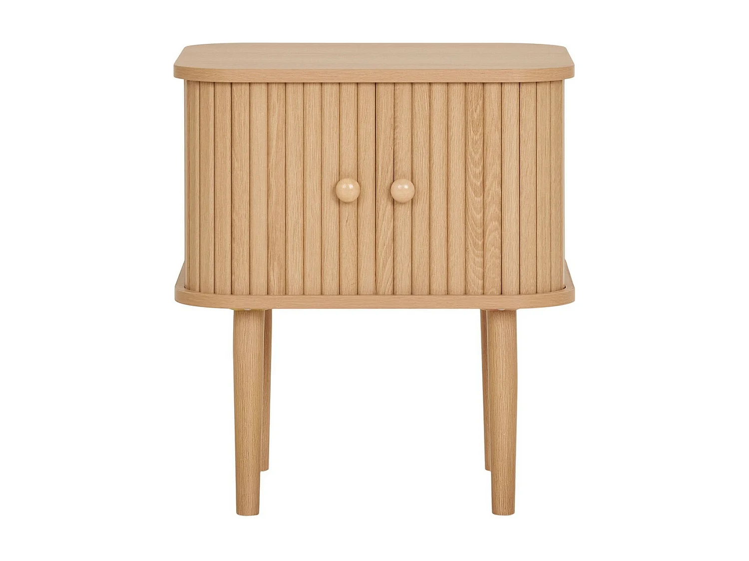 Table de Chevet Nikko, Marron, 40x45x50,5 cm, Seven Design