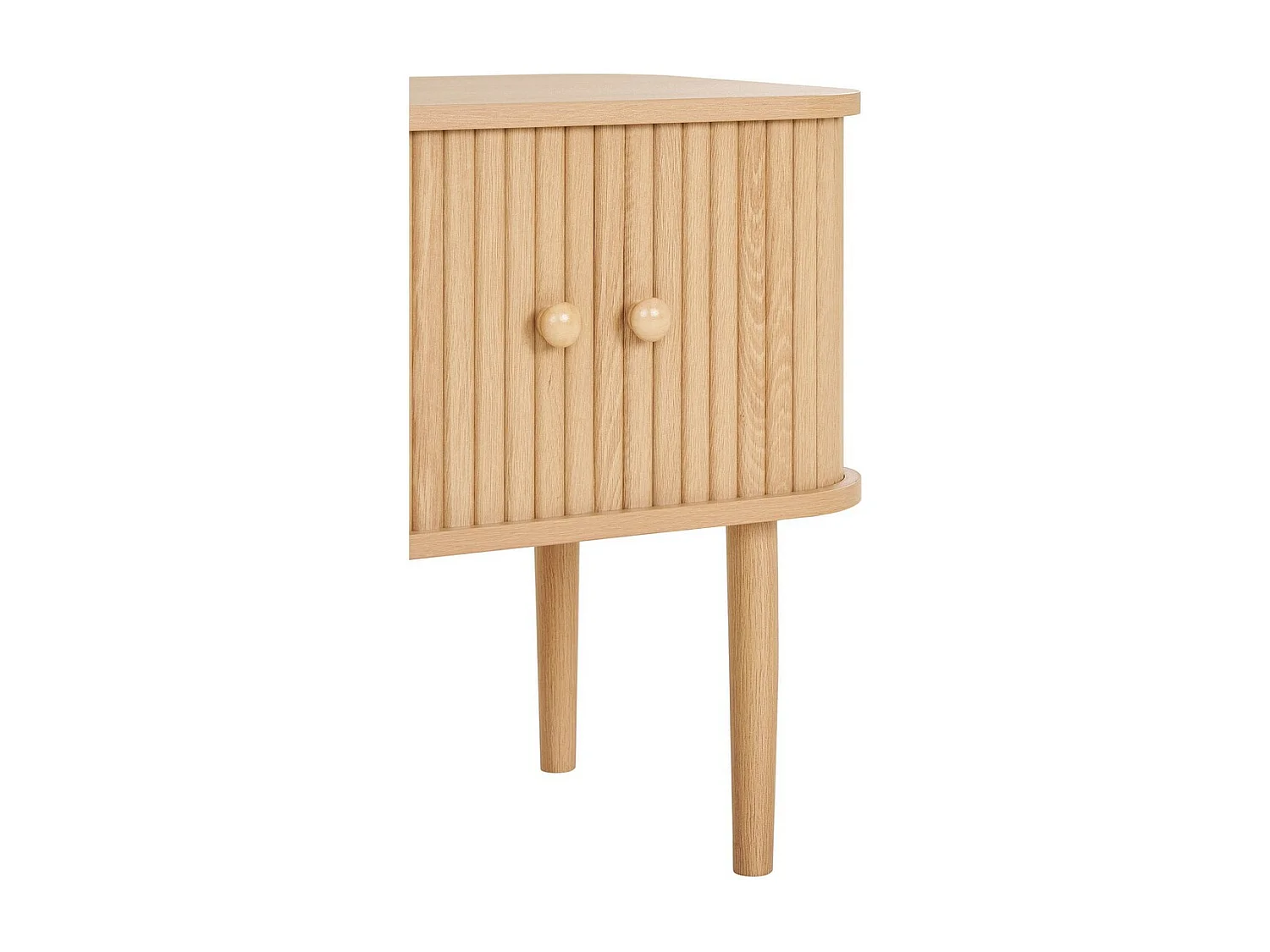 Table de Chevet Nikko, Marron, 40x45x50,5 cm, Seven Design