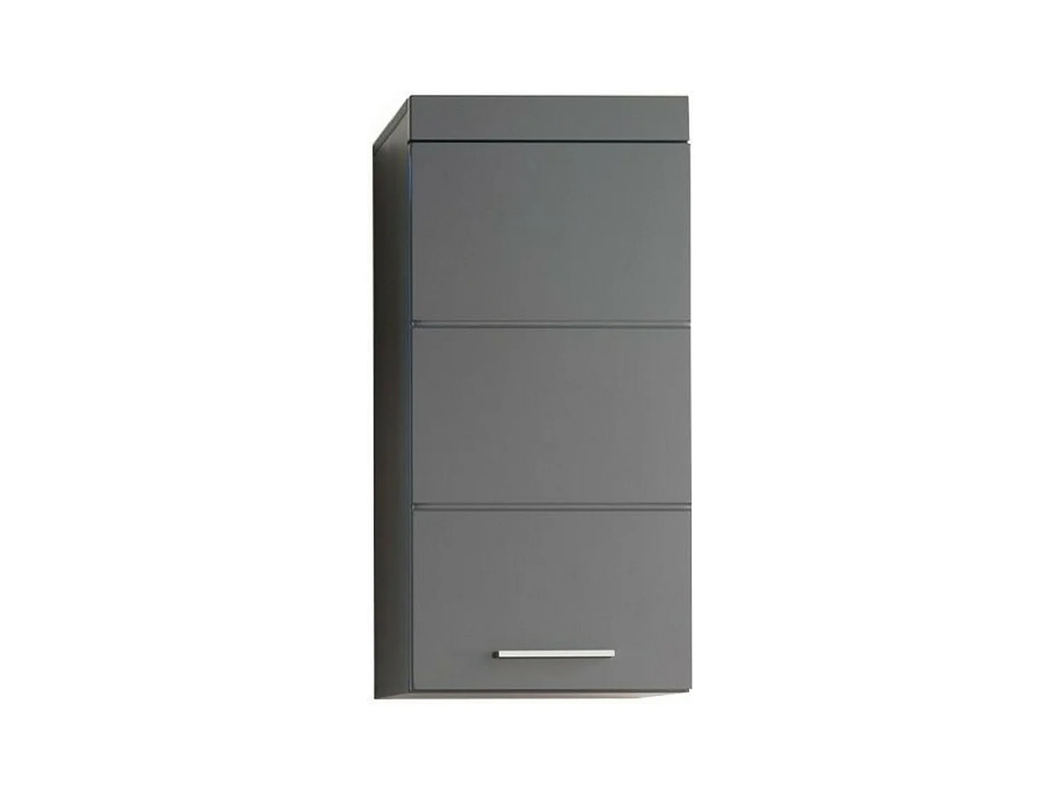 Armoire Murale de Salle de Bain Amanda, Gris, 37x77x23 cm, EPIKASA