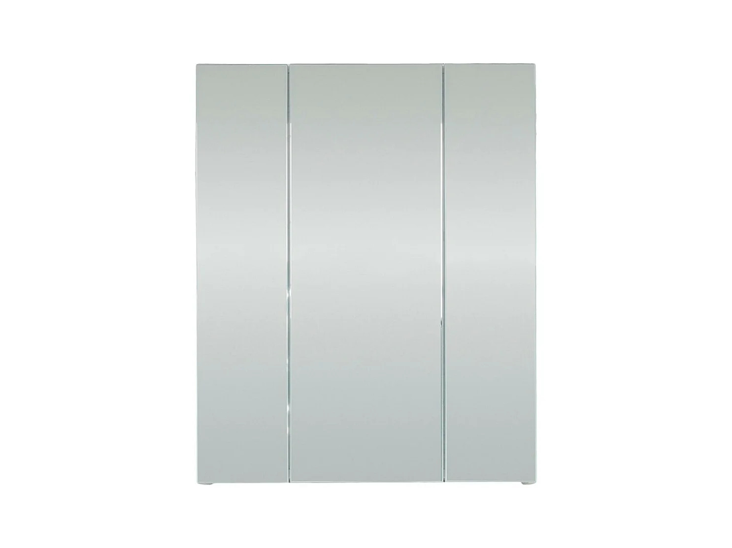 Armoire Murale de Salle de Bain avec Miroir Monte, Blanc, 60x74x18 cm, EPIKASA
