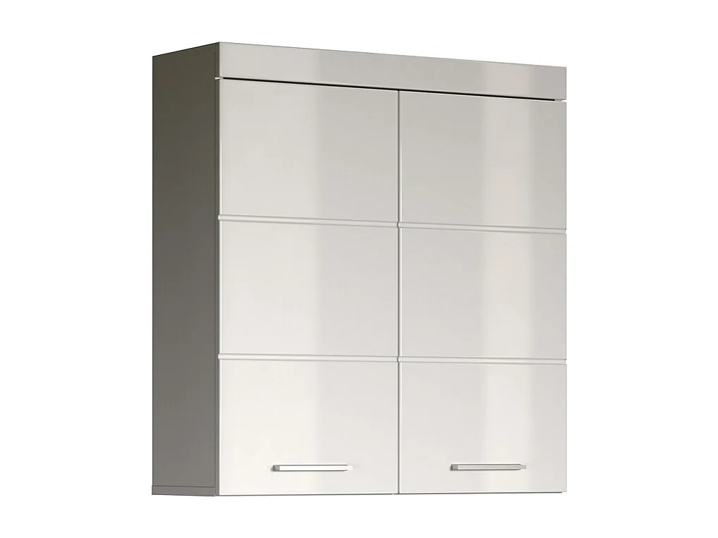 Armoire Murale de Salle de Bain Amanda, Blanc, 73x23x77 cm, Seven Design