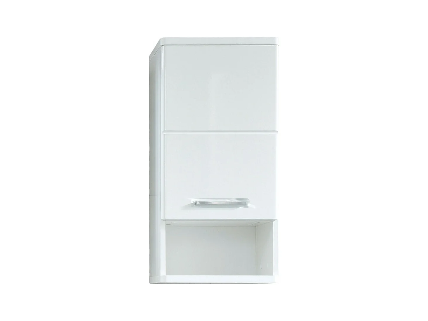 Armoire Murale de Salle de Bain Monte, Blanc, 37x76x28 cm, EPIKASA