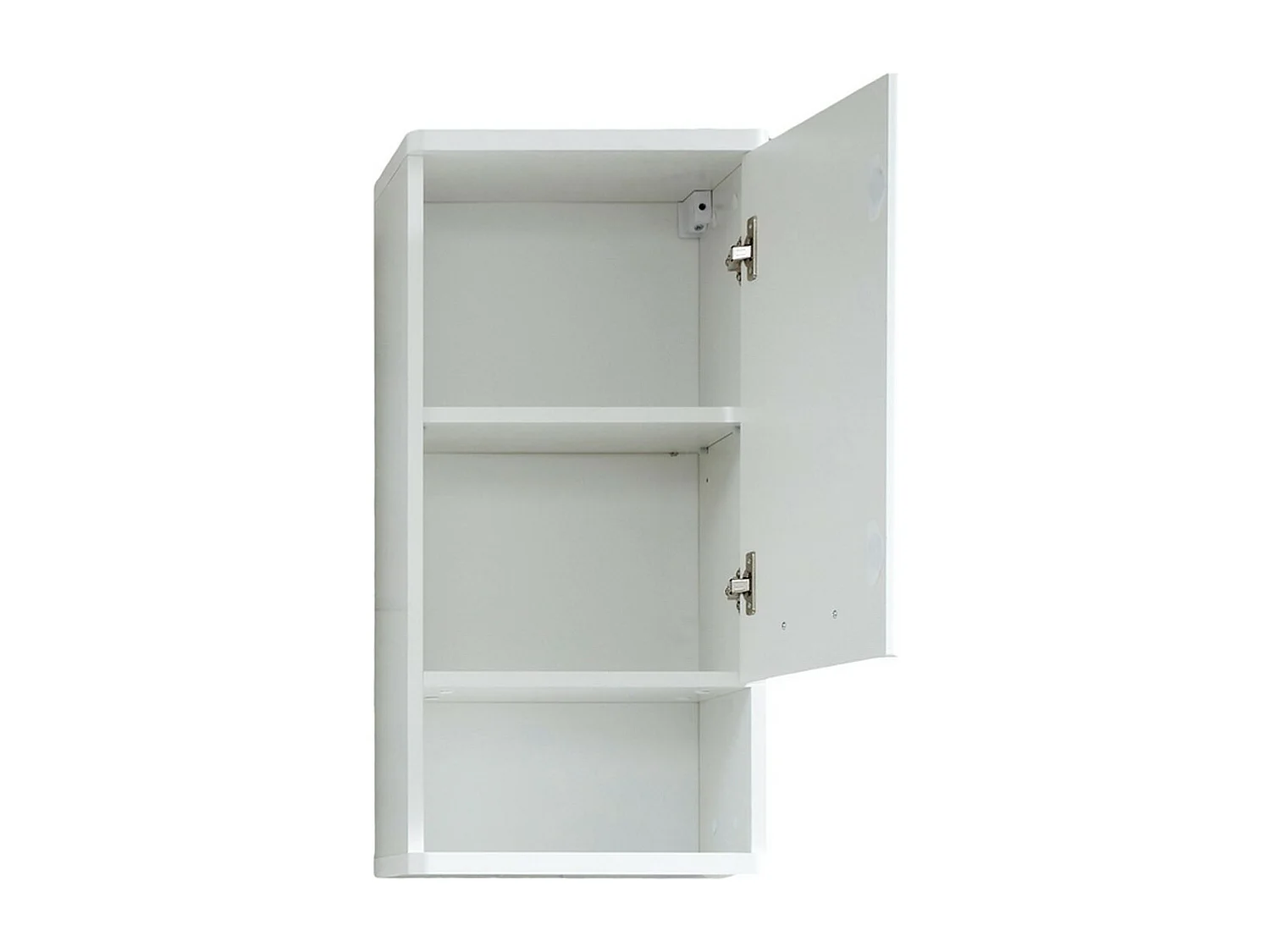 Armoire Murale de Salle de Bain Monte, Blanc, 37x28x76 cm, Seven Design