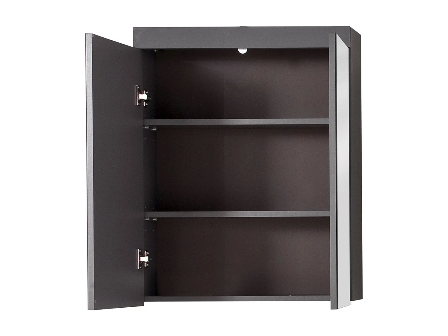 Pensile Bagno con Specchio Amanda, Bianco, 60x77x17 cm, EPIKASA