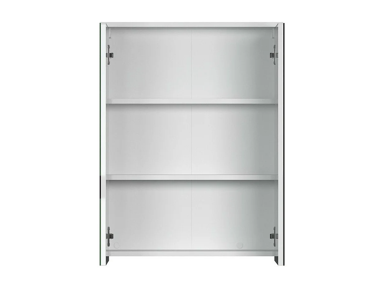 Armoire Murale de Salle de Bain avec Miroir Wons, Blanc, 60x18x78 cm, Seven Design