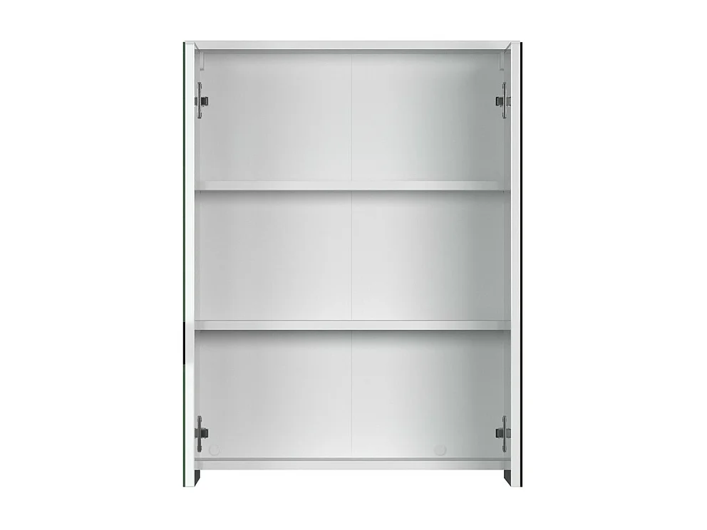 Armoire Murale de Salle de Bain avec Miroir Wons, Blanc, 60x18x78 cm, Seven Design