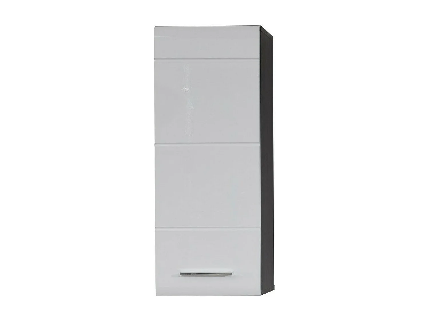 Armoire Murale de Salle de Bain Line, Blanc, 30x24x77 cm, Seven Design