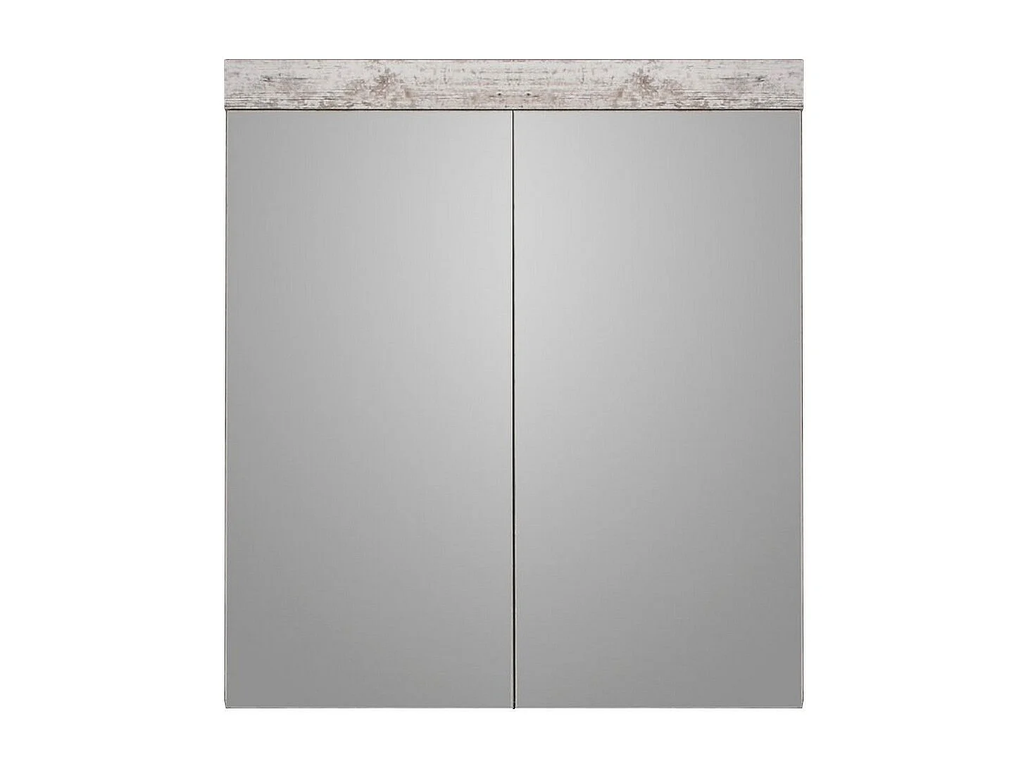 Armoire Murale de Salle de Bain avec Miroir Boom, Marron, 72x17x79 cm, Seven Design