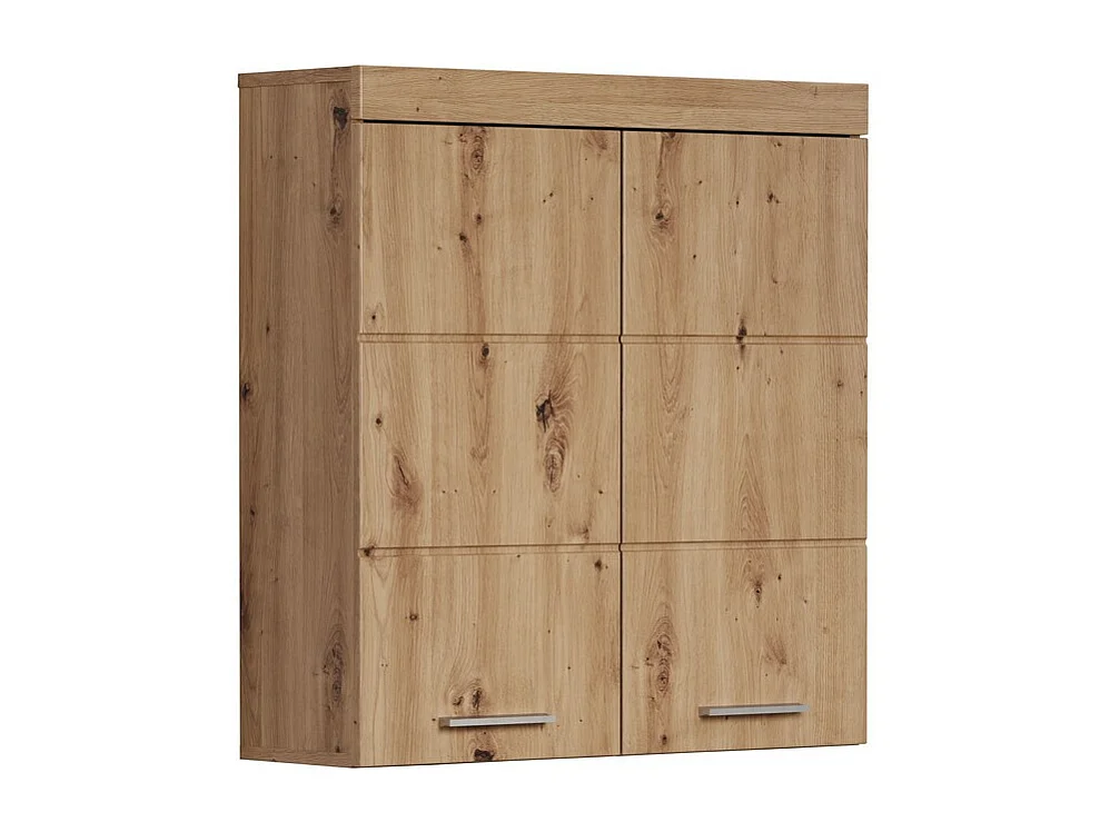 Armoire Murale de Salle de Bain Amanda, Marron, 73x23x77 cm, Seven Design