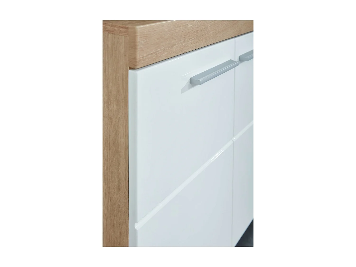 Armoire Murale de Salle de Bain Amanda, Blanc, 37x23x77 cm, Seven Design