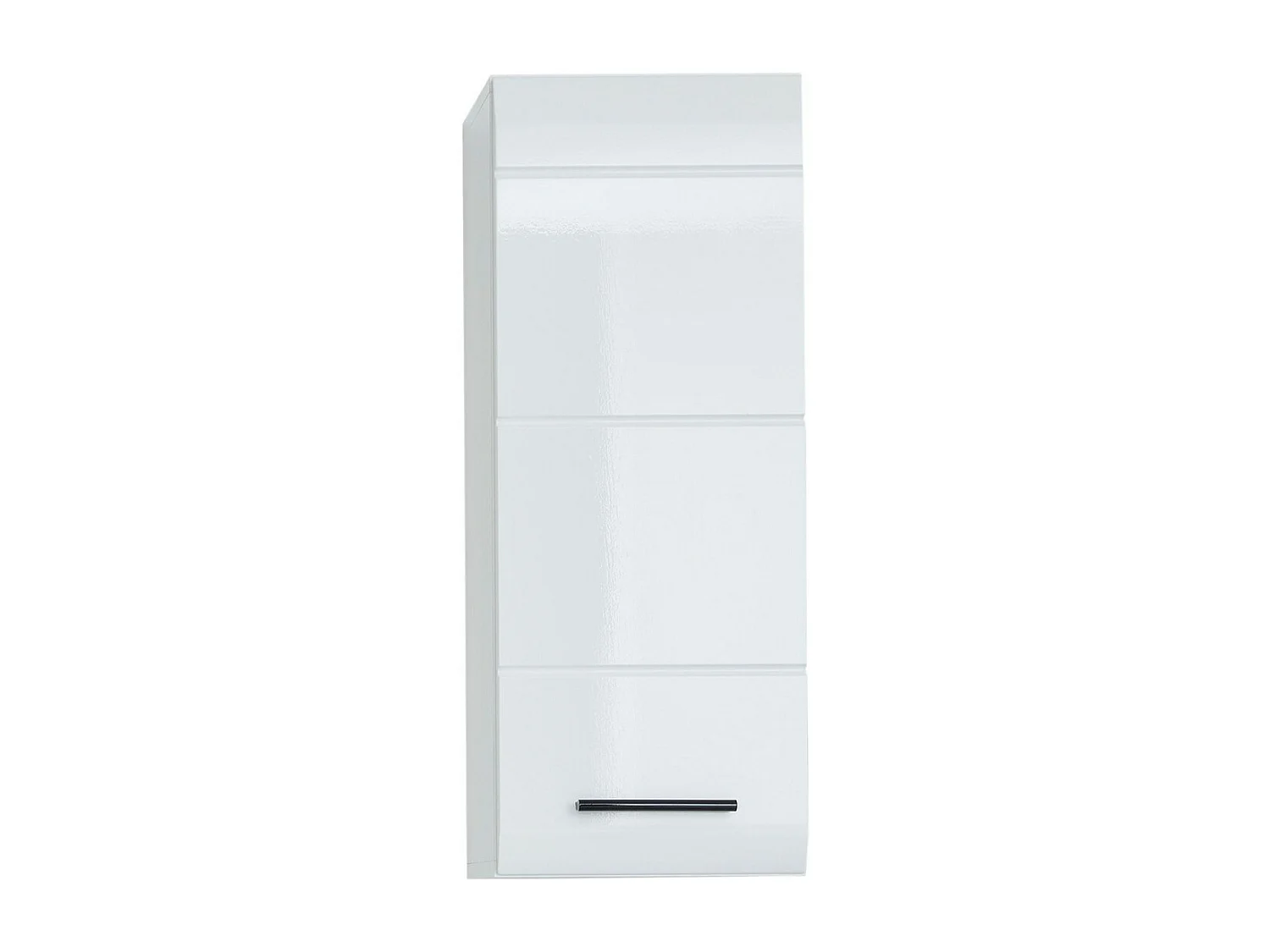 Armoire Murale de Salle de Bain Skin, Blanc, 30x23x77 cm, Seven Design