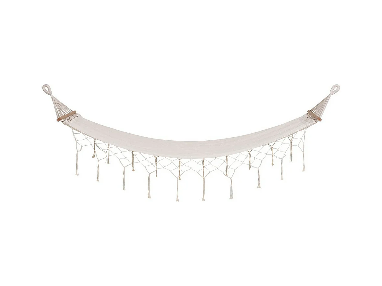 Hamac Edessa, Blanc, 80x200x3 cm, EPIKASA