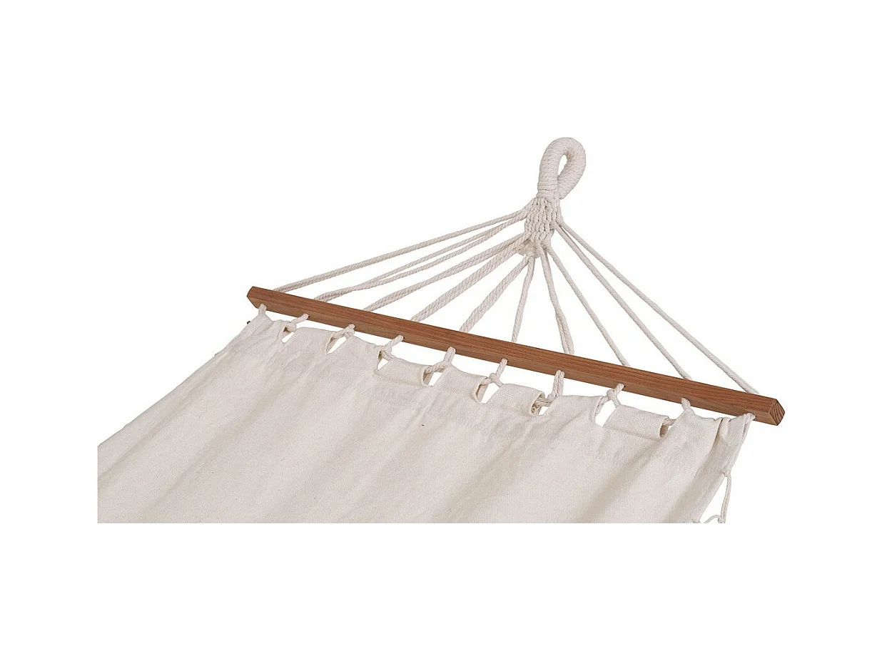 Hamak Edessa, Biały, 80x200x3 cm, EPIKASA