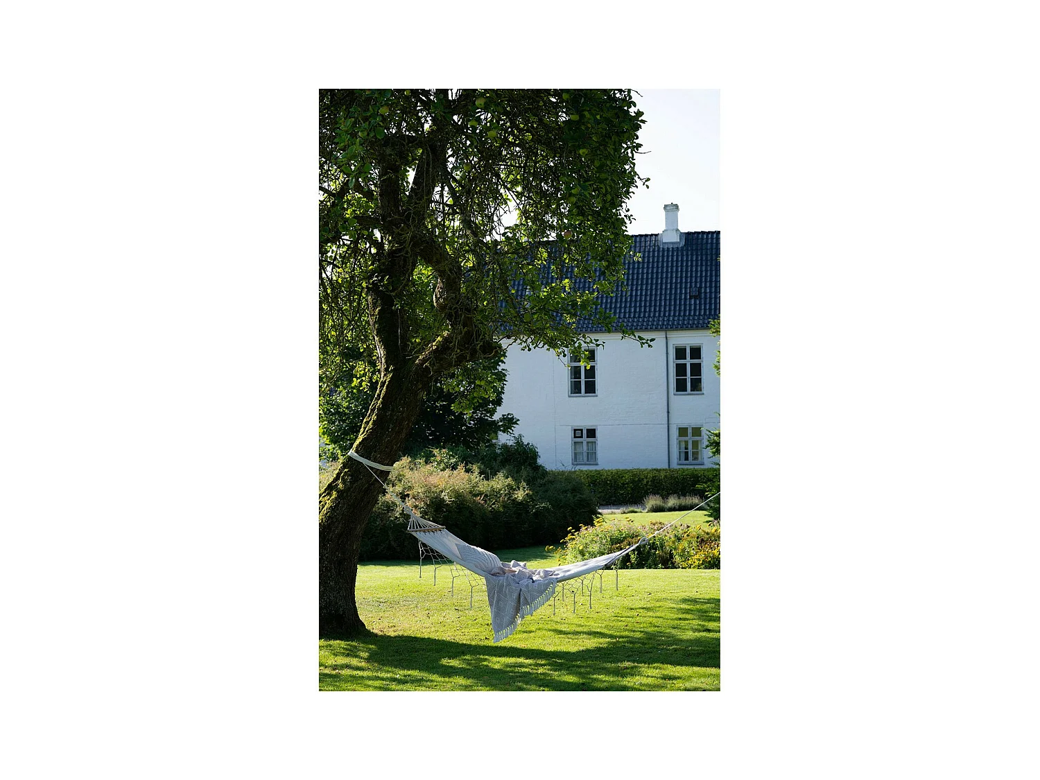 Hamak Edessa, Biały, 80x200x3 cm, EPIKASA