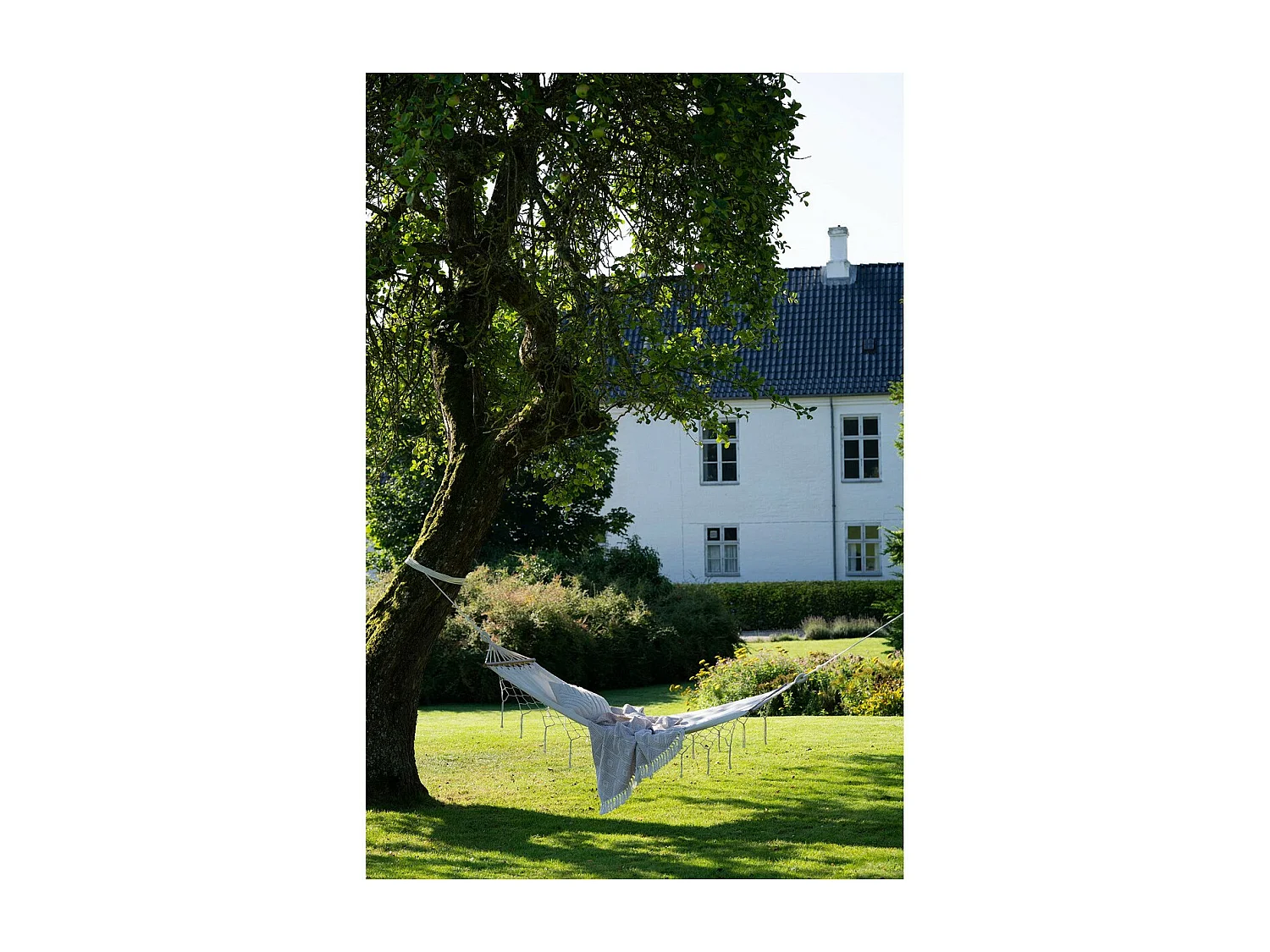 Hamak Edessa, Biały, 80x200x3 cm, Seven Design