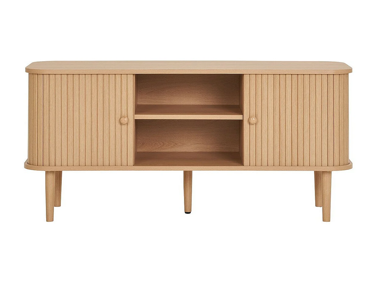 TV-Meubel Nikko, Bruin, 40x113x51,5 cm, Seven Design