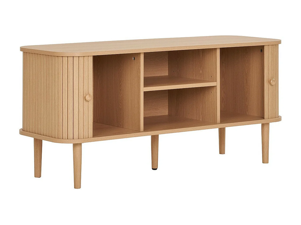 TV-Meubel Nikko, Bruin, 40x113x51,5 cm, Seven Design