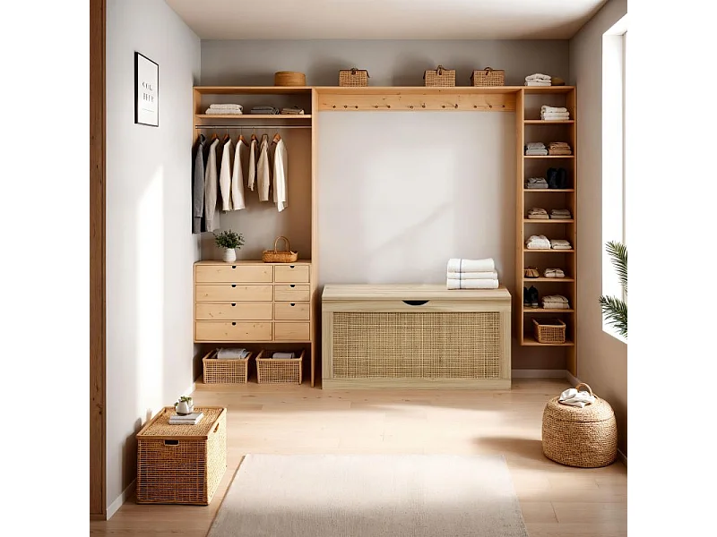 Baúl Made Pino - Rattan