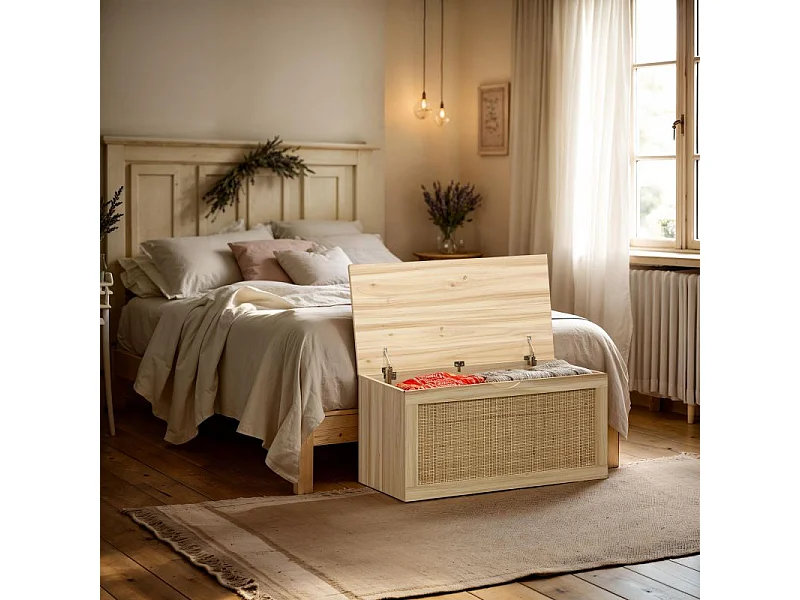 Baúl Made Pino - Rattan