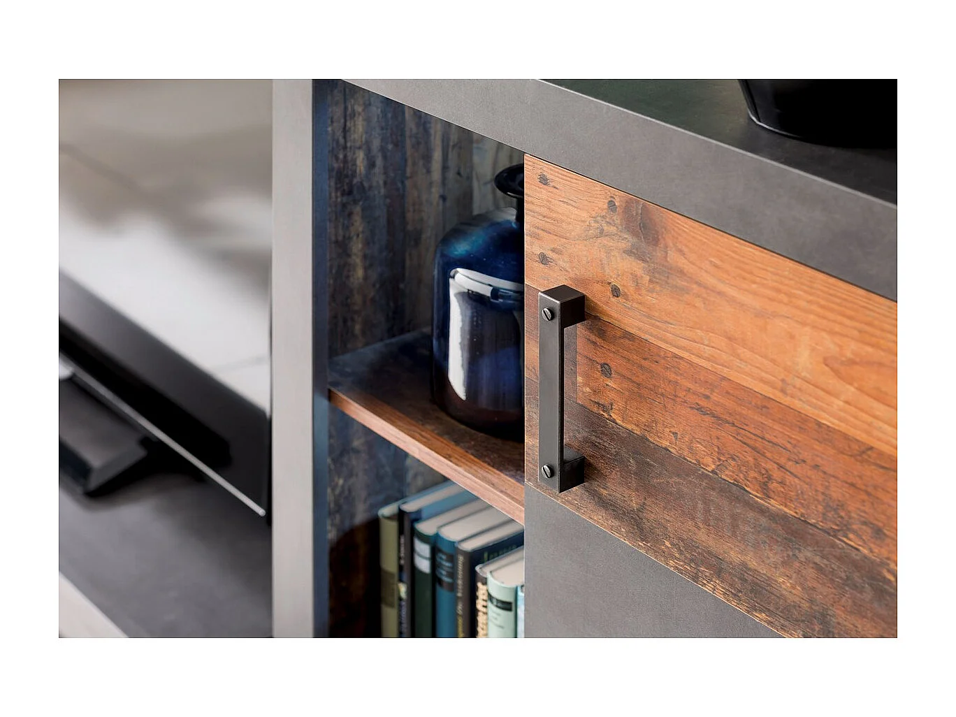 Credenza Indy, Marrone, 87x118x34 cm, EPIKASA