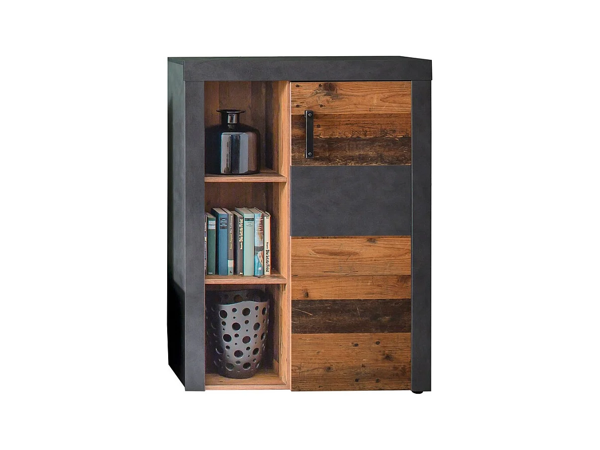 Buffet Indy, Marron, 87x118x34 cm, EPIKASA