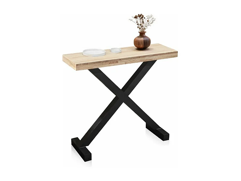 Recibidor consola Xeon Roble salvaje - Negro