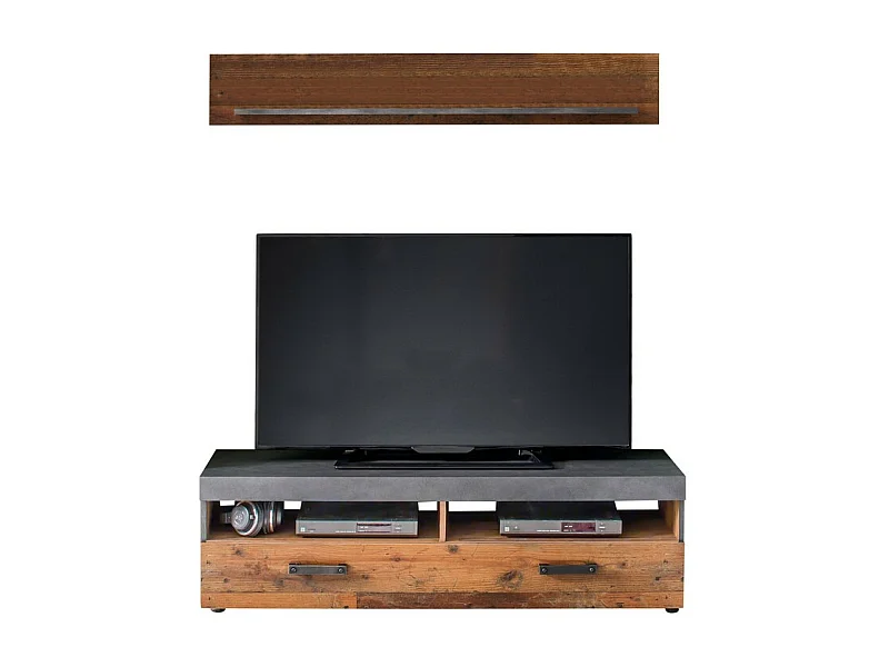 TV-Meubel Indy, Bruin, 139x41x40 cm, EPIKASA
