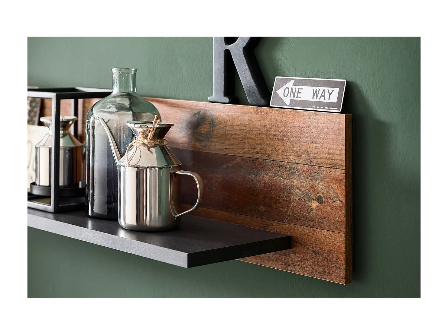 Meuble TV Indy, Marron, 139x41x40 cm, Seven Design