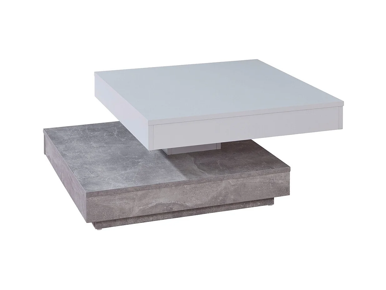 Table d'Appoint Universe, Gris, 70x35x70 cm, Epikasa