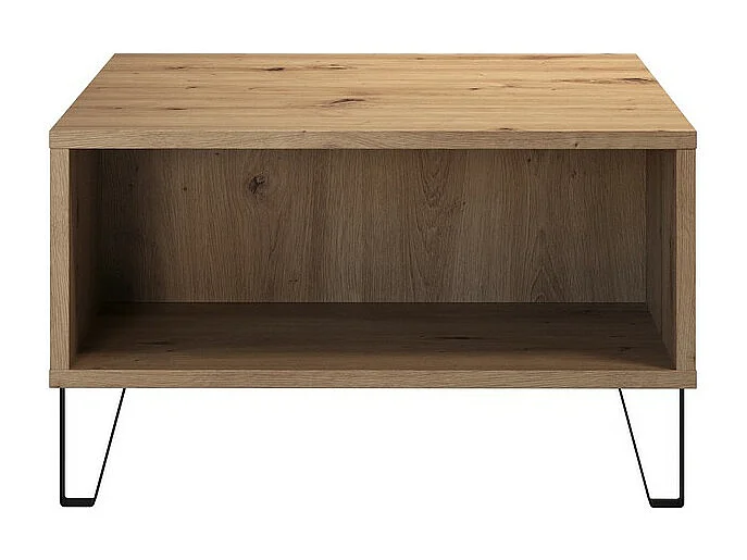 Koffietafel TouchWO, Bruin, 60x37x60 cm, Epikasa