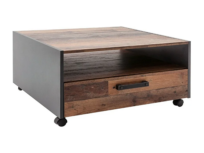 Koffietafel Universe, Bruin, 70x41x70 cm, Epikasa