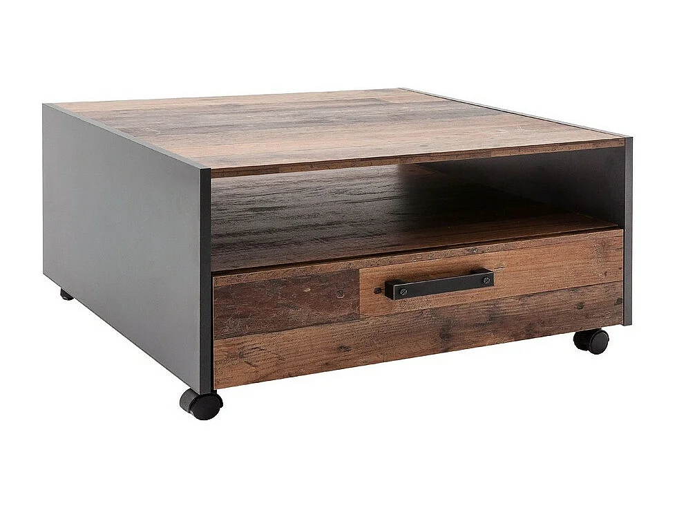 Koffietafel Universe, Bruin, 70x41x70 cm, Epikasa