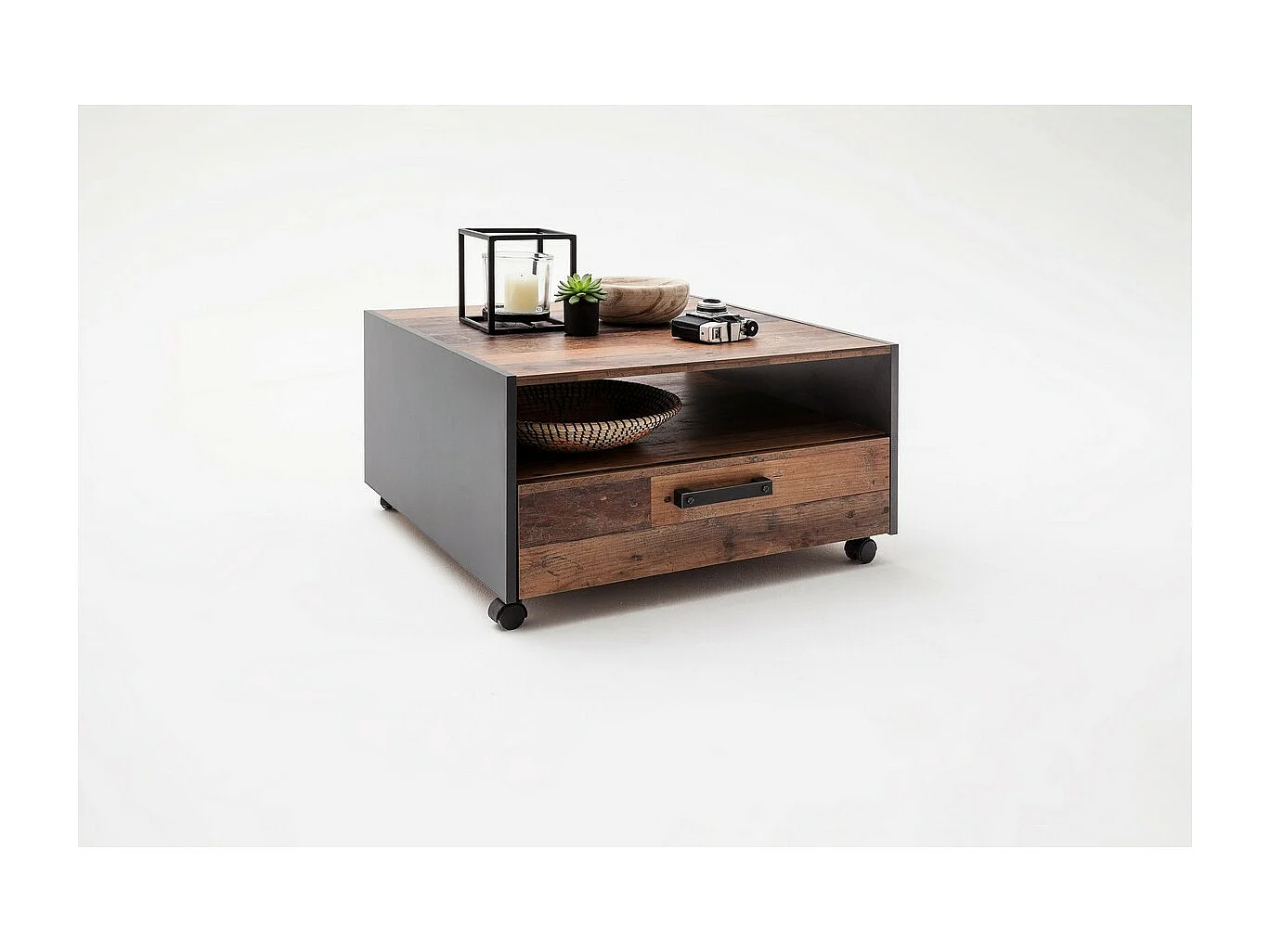 Koffietafel Universe, Bruin, 70x41x70 cm, Epikasa