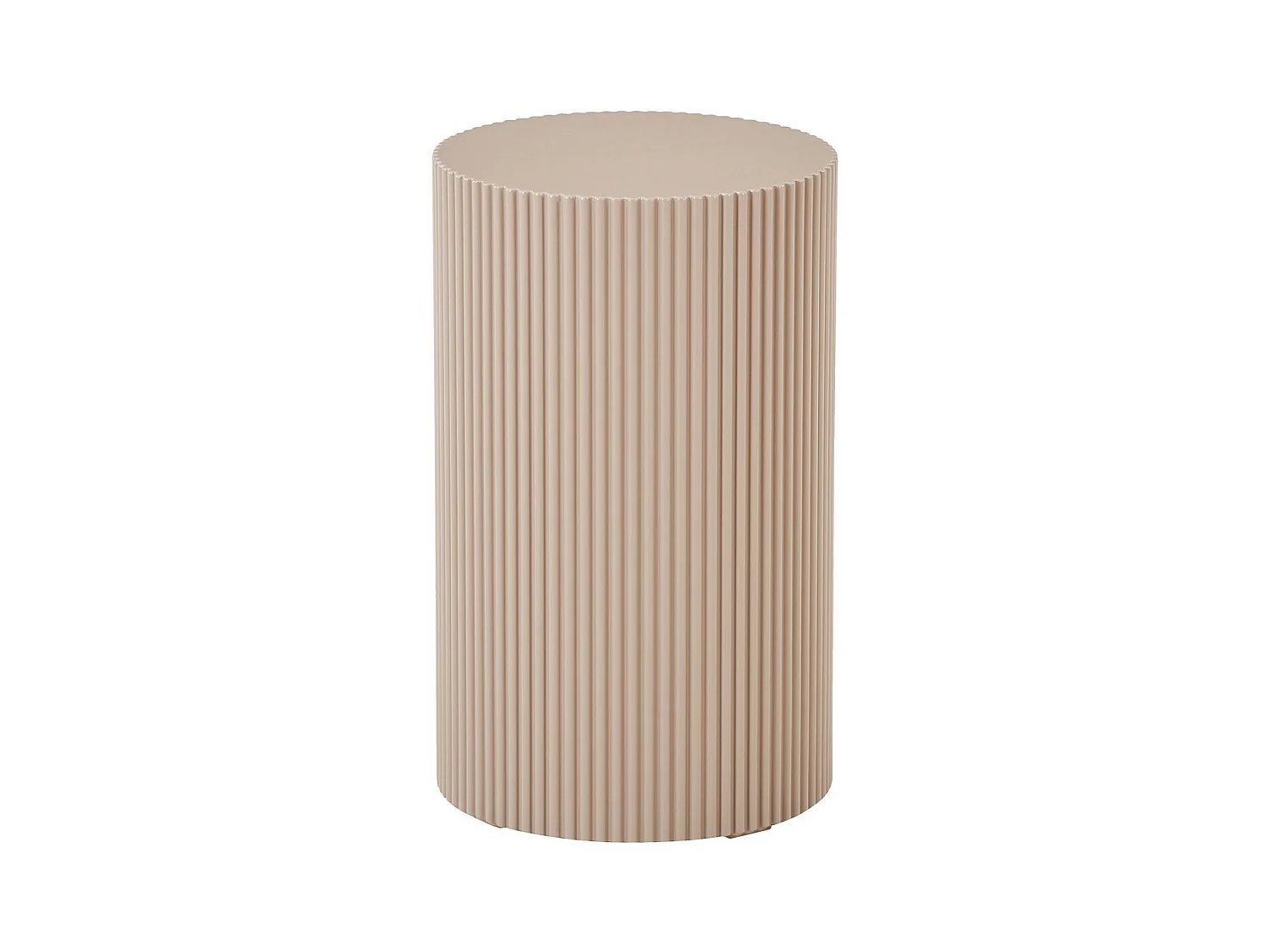 Table d'Appoint Farense, Beige, 30x30x50 cm, Epikasa