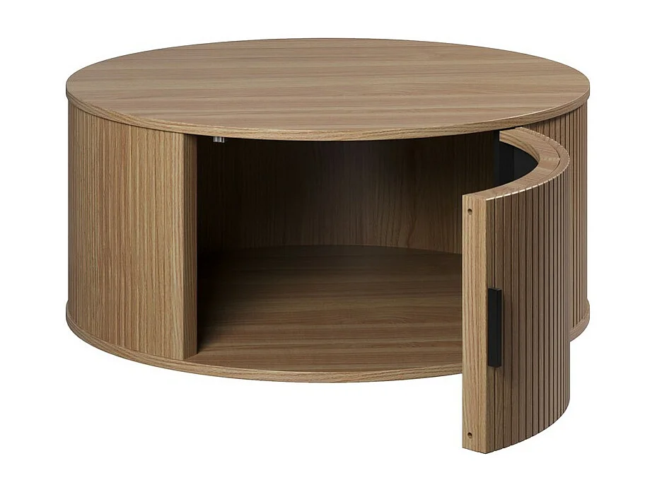 Koffietafel Ronin, Bruin, 80x80x36 cm, Seven Design