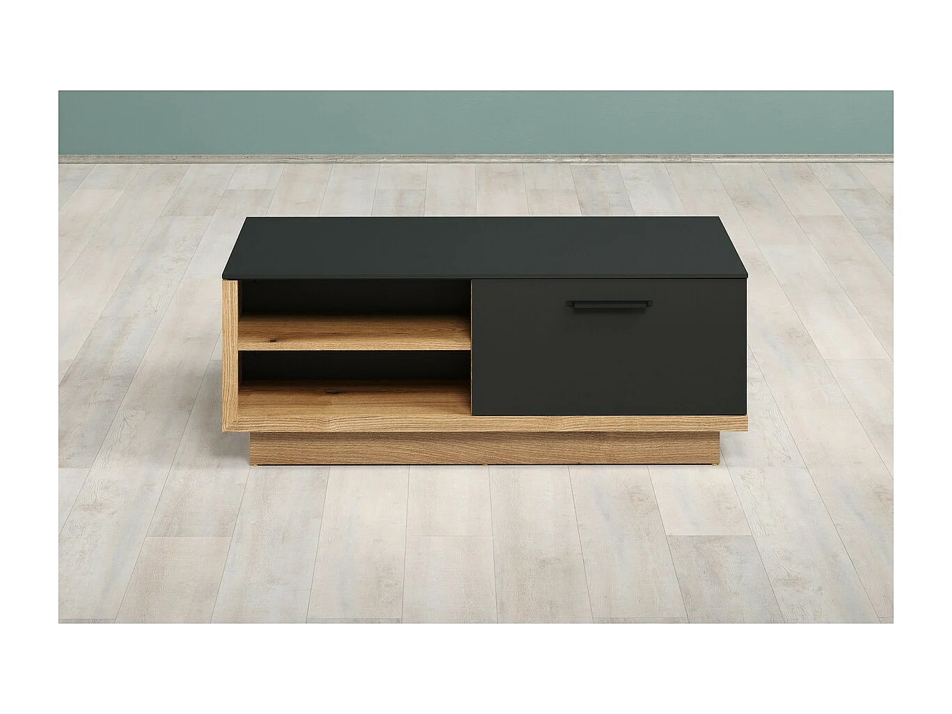 Koffietafel Synnax, Antraciet, 110x42x60 cm, Seven Design