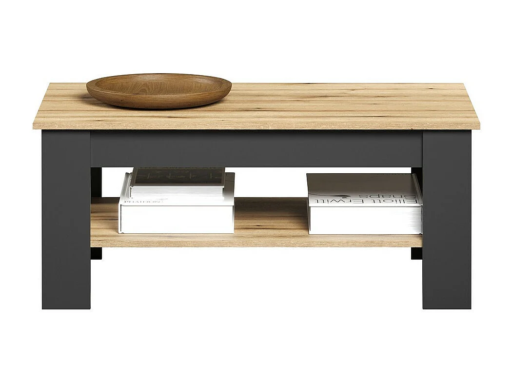 Koffietafel Universe, Antraciet, 110x47x65 cm, Epikasa