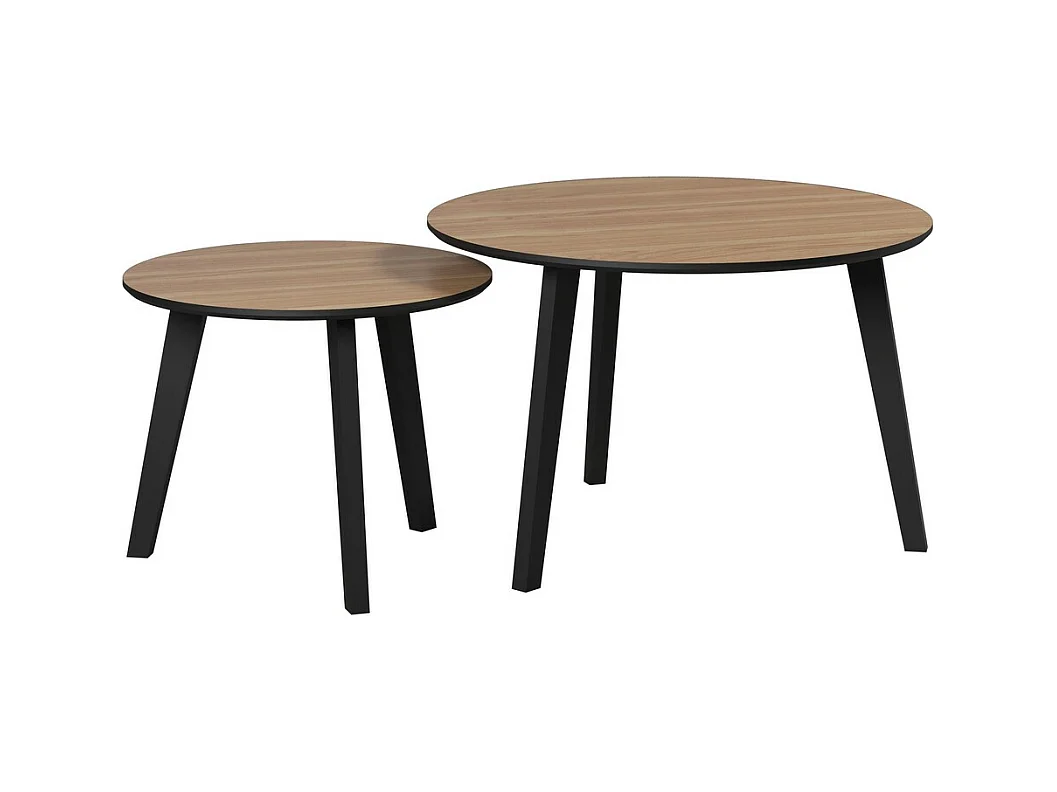 Table d'Appoint Ronin, Marron, 70 x45 x70 cm, Epikasa