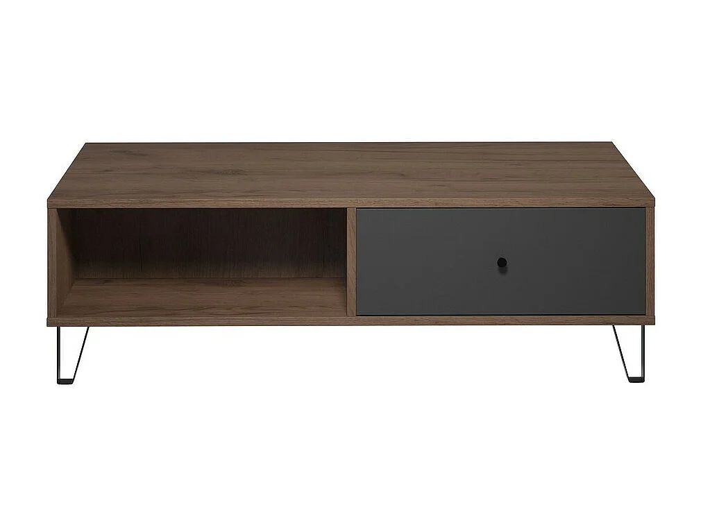 Mesa de Centro Montez, Gris, 110x37x60 cm, Seven Design