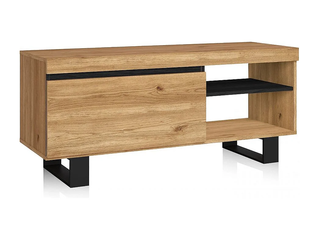 Mueble TV Ebos UP 120 Roble Nude - Ceniza