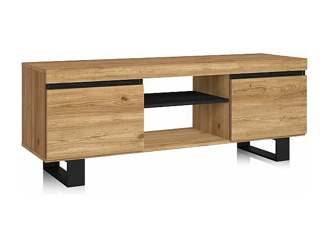 Mueble TV Ebos UP 140 Roble Nude - Ceniza