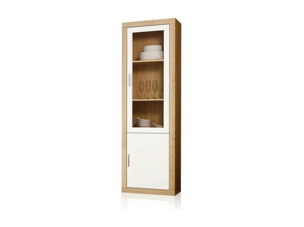 Vitrina Nuka 2 puertas Cambria - Blanco