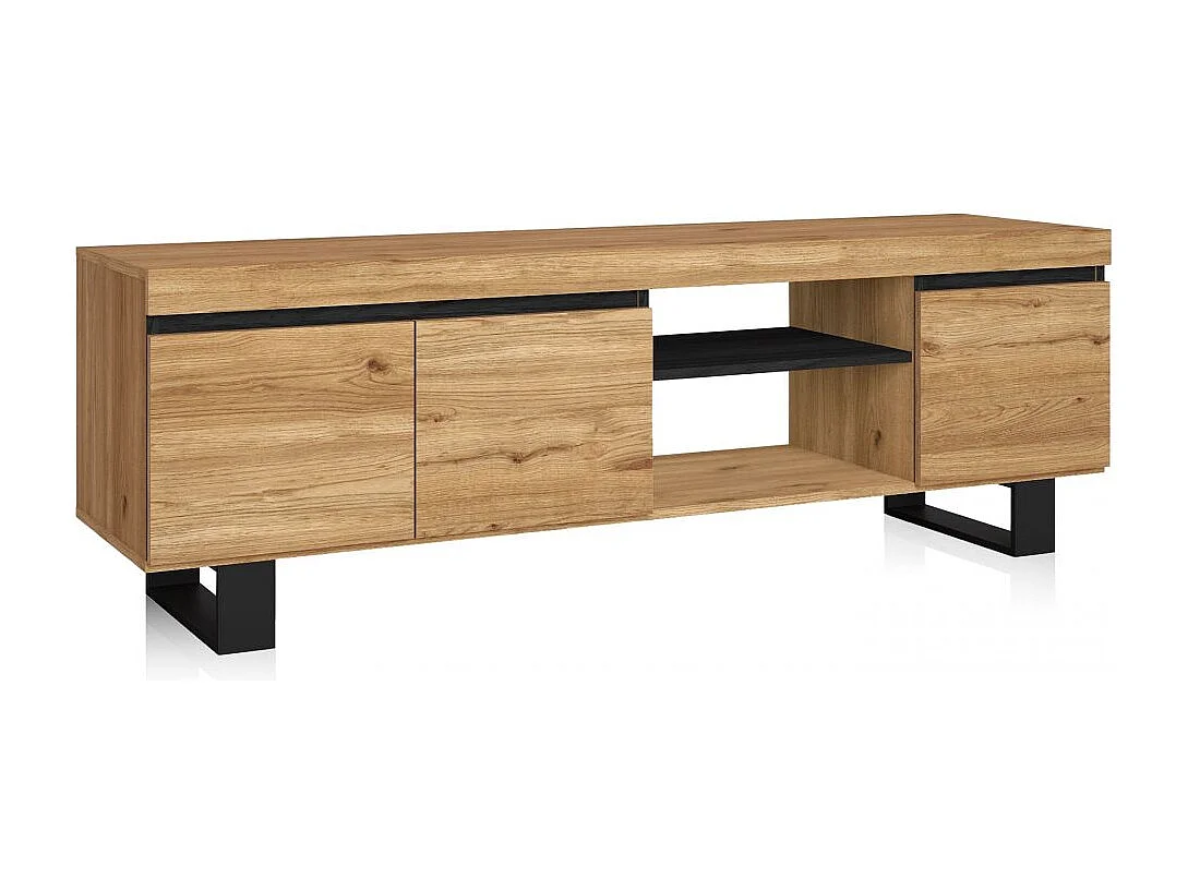 Mueble TV Ebos UP 160 Roble Nude - Ceniza