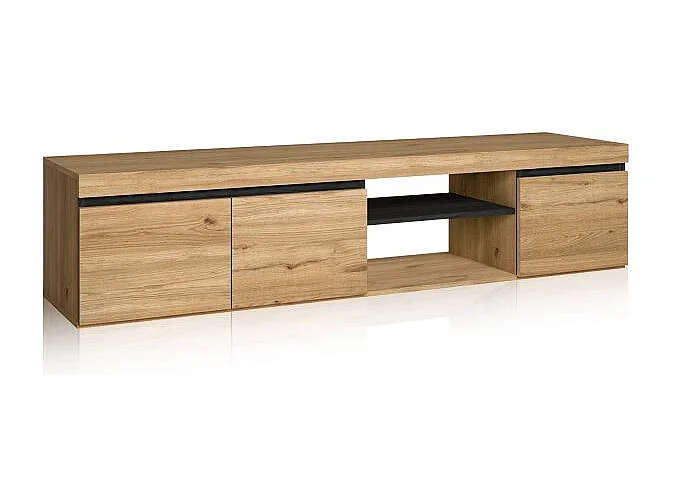 Mueble TV Ebos 160 Roble Nude - Ceniza