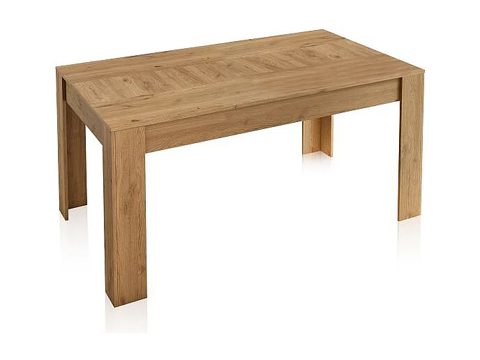 Mesa de comedor extensible Kana Roble Nude