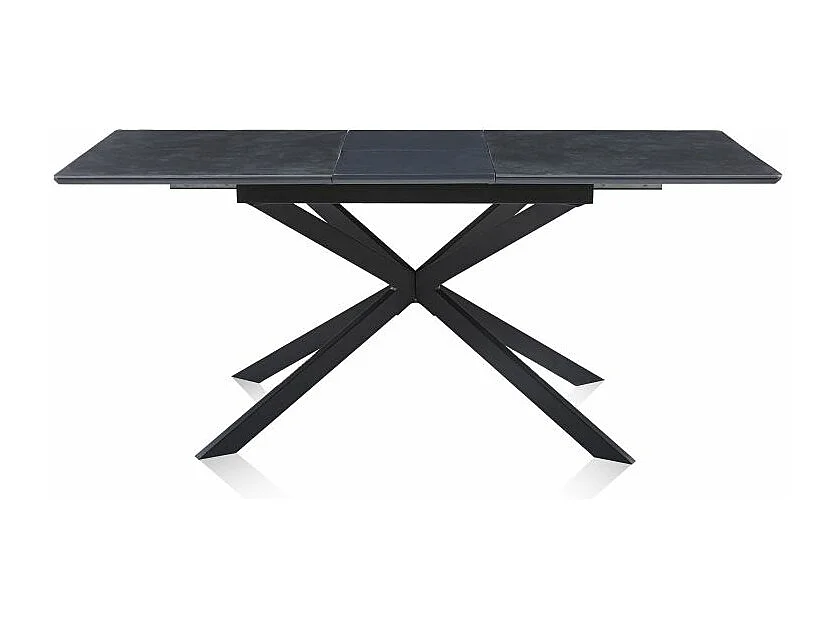 Mesa de comedor extensible Onix Negro