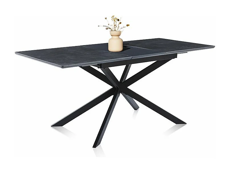Mesa de comedor extensible Onix Negro